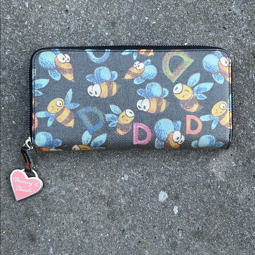 Dooney & Bourke honey bee wallet